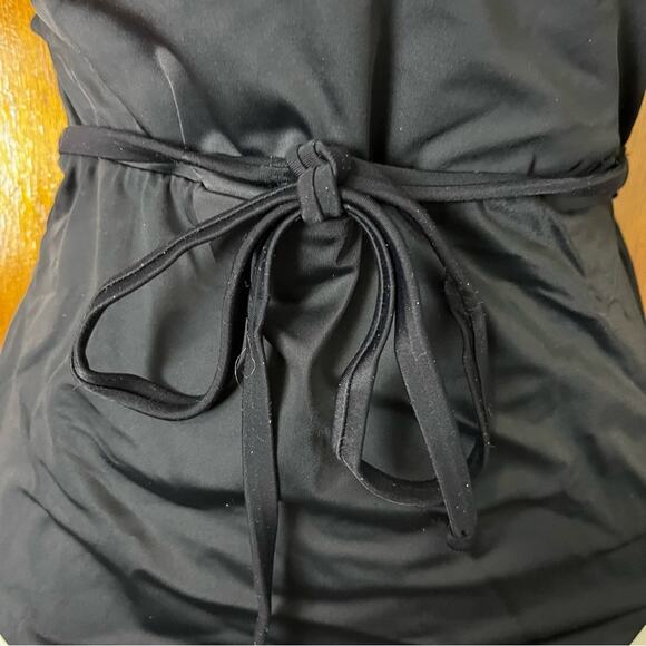 Andie Belted One Piece Swimsuit Medium New With Tags! “The Belmar” Beach Pool - Picture 5 of 8